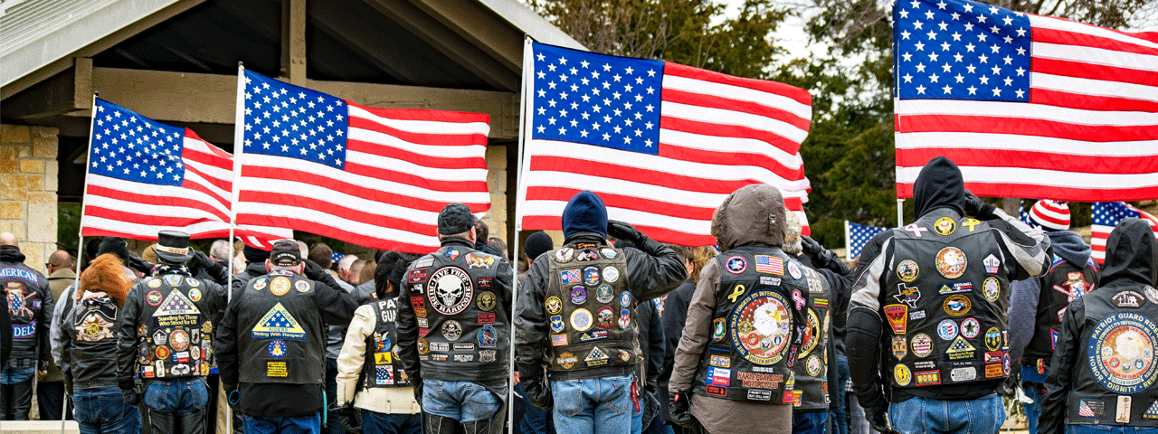 Bikers for Trump Slider-Stand